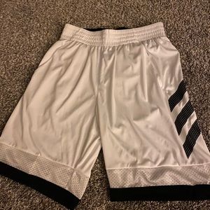 White Adidas Shorts